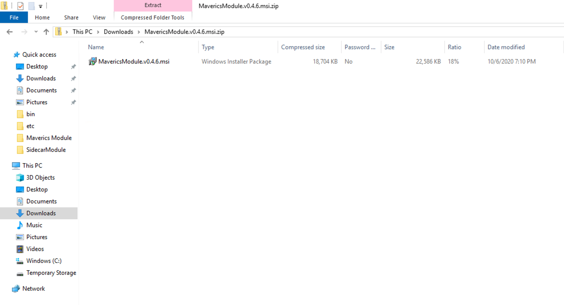 Downloaded IIS Module