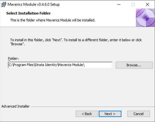 Install location
