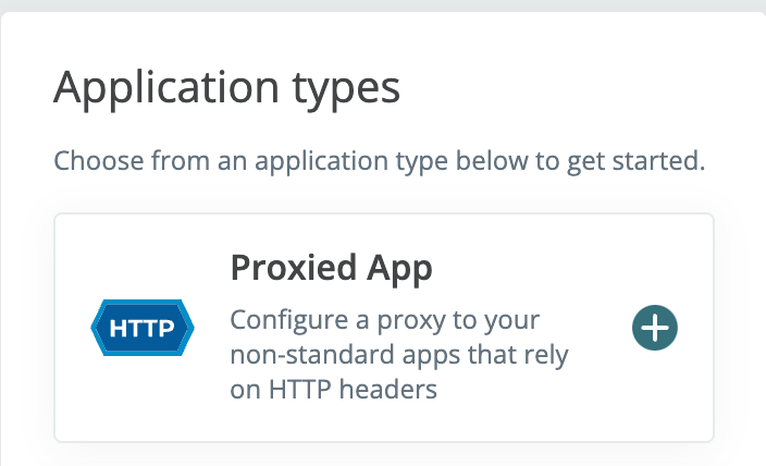 Proxied App