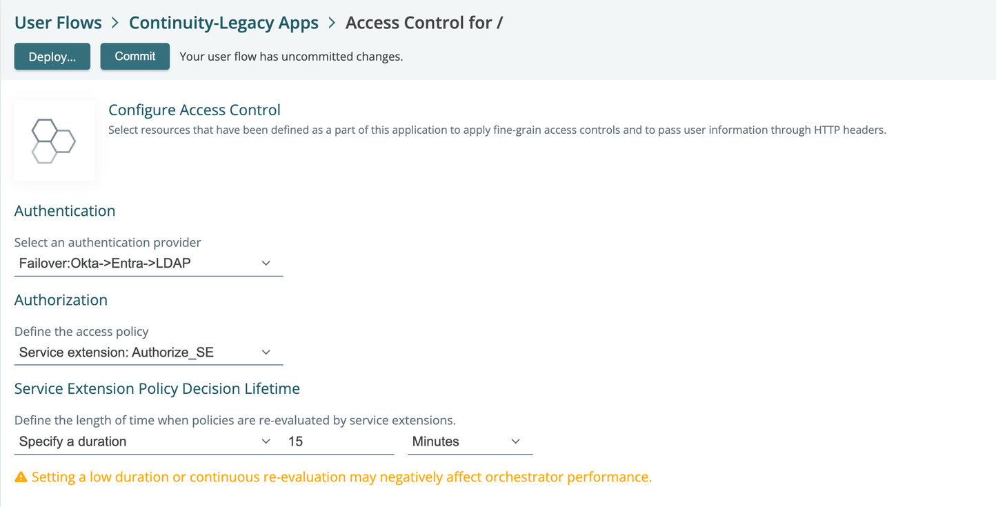 SE Policy Lifetime
